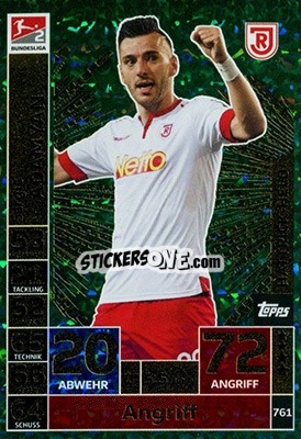 Sticker Sargis Adamyan - German Fussball Bundesliga 2018-2019. Match Attax Extra - Topps