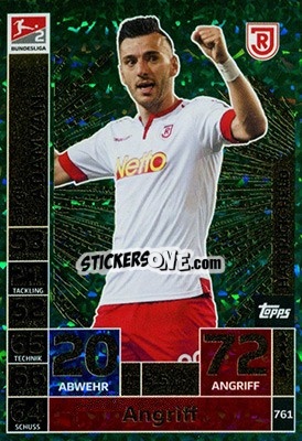 Cromo Sargis Adamyan - German Fussball Bundesliga 2018-2019. Match Attax Extra - Topps