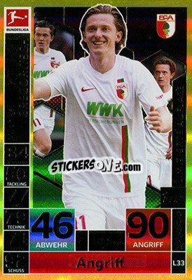 Sticker Michael Gregoritsch - German Fussball Bundesliga 2018-2019. Match Attax Extra - Topps