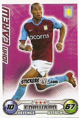 Figurina John Carew - English Premier League 2008-2009. Match Attax - Topps