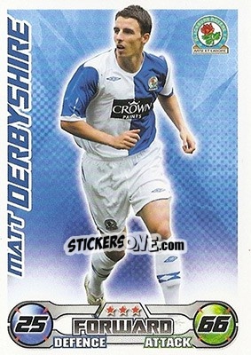 Sticker Matt Derbyshinre - English Premier League 2008-2009. Match Attax - Topps