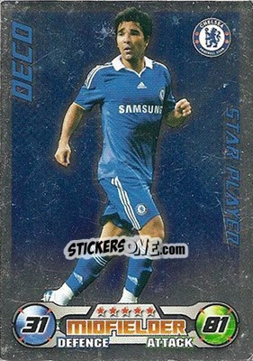 Sticker Deco - English Premier League 2008-2009. Match Attax n. 89 - Topps