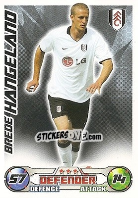 Sticker Brede Hangeland - English Premier League 2008-2009. Match Attax - Topps