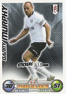Sticker Danny Murphy - English Premier League 2008-2009. Match Attax n. 119 - Topps