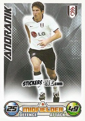 Cromo Andranik Teymourian - English Premier League 2008-2009. Match Attax - Topps