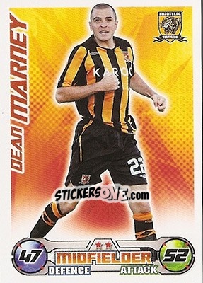 Sticker Dean Marney - English Premier League 2008-2009. Match Attax n. 135 - Topps