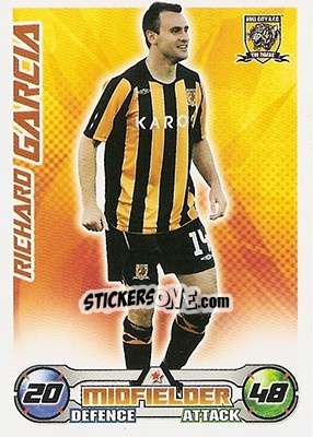 Sticker Richard Garcia - English Premier League 2008-2009. Match Attax - Topps