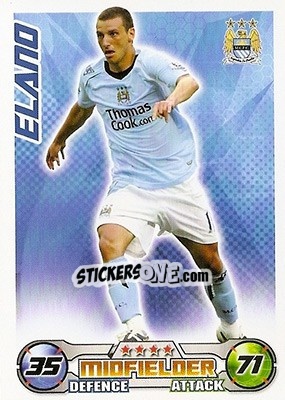 Sticker Elano - English Premier League 2008-2009. Match Attax - Topps