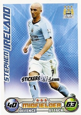 Sticker Stephen Ireland - English Premier League 2008-2009. Match Attax - Topps