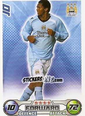 Sticker Jo - English Premier League 2008-2009. Match Attax n. 176 - Topps