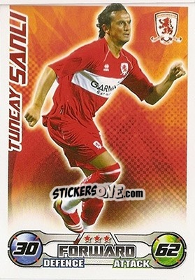 Sticker Tuncay Sanli - English Premier League 2008-2009. Match Attax n. 213 - Topps
