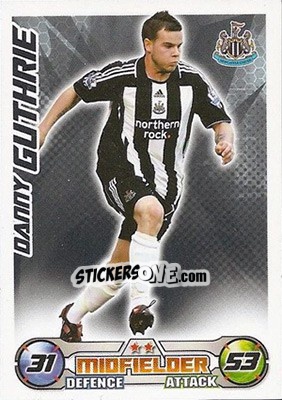 Cromo Danny Guthrie - English Premier League 2008-2009. Match Attax - Topps