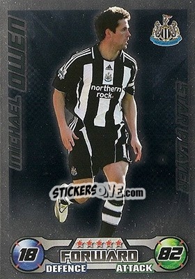 Sticker Michael Owen - English Premier League 2008-2009. Match Attax n. 234 - Topps