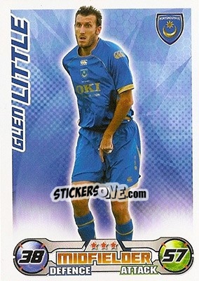 Sticker Glen Little - English Premier League 2008-2009. Match Attax n. 241 - Topps