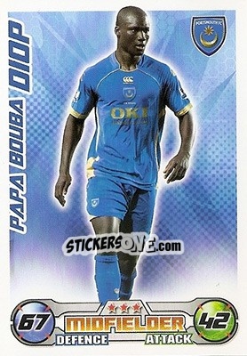 Cromo Papa Bouba Diop - English Premier League 2008-2009. Match Attax - Topps