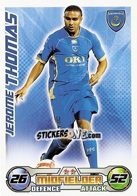 Figurina Jerome Thomas - English Premier League 2008-2009. Match Attax - Topps