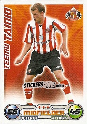 Cromo Teemu Tainio - English Premier League 2008-2009. Match Attax - Topps