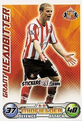 Sticker Grant Leadbitter - English Premier League 2008-2009. Match Attax n. 280 - Topps
