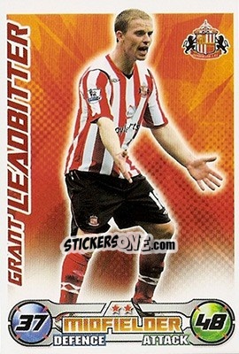 Figurina Grant Leadbitter - English Premier League 2008-2009. Match Attax - Topps