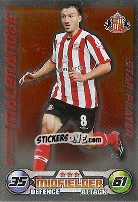 Sticker Steed Malbranque - English Premier League 2008-2009. Match Attax n. 287 - Topps