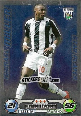 Sticker Ishmael Miller - English Premier League 2008-2009. Match Attax n. 324 - Topps