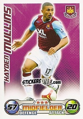 Cromo Hayden Mullins - English Premier League 2008-2009. Match Attax n. 332 - Topps