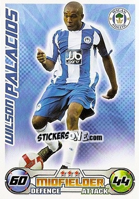 Sticker Wilson Palacios - English Premier League 2008-2009. Match Attax - Topps