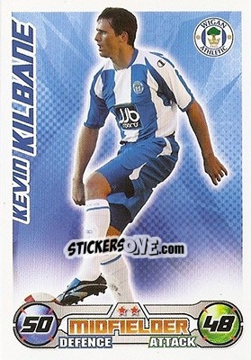 Sticker Kevin Kilbane - English Premier League 2008-2009. Match Attax - Topps