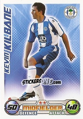 Cromo Kevin Kilbane - English Premier League 2008-2009. Match Attax n. 352 - Topps