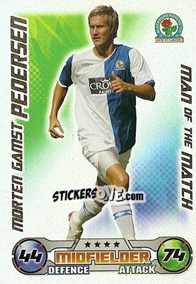 Sticker Morten Gamst Pedersen - English Premier League 2008-2009. Match Attax n. 367 - Topps