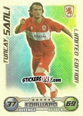 Cromo Tuncay Sanli - English Premier League 2008-2009. Match Attax - Topps