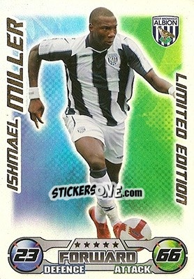 Sticker Ishmael Miller - English Premier League 2008-2009. Match Attax n. LE19 - Topps