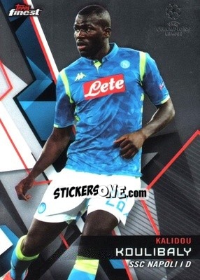 Sticker Kalidou Koulibaly - UEFA Champions League Finest 2018-2019 n. 10 - Topps