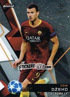 Sticker Edin Džeko - UEFA Champions League Finest 2018-2019 - Topps