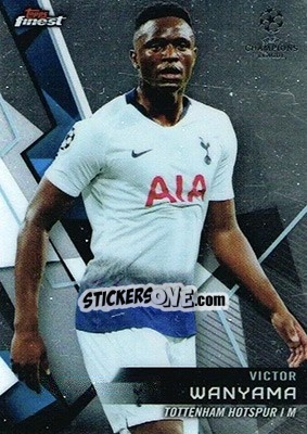 Sticker Victor Wanyama - UEFA Champions League Finest 2018-2019 n. 13 - Topps