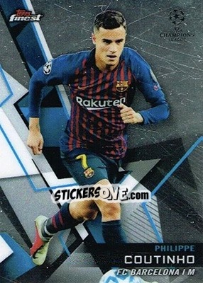 Sticker Philippe Coutinho - UEFA Champions League Finest 2018-2019 n. 14 - Topps