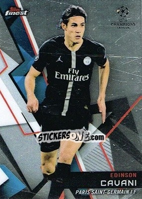 Sticker Edinson Cavani - UEFA Champions League Finest 2018-2019 n. 15 - Topps