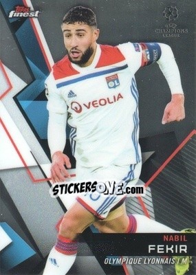 Sticker Nabil Fekir - UEFA Champions League Finest 2018-2019 n. 17 - Topps