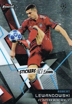 Sticker Robert Lewandowski - UEFA Champions League Finest 2018-2019 n. 19 - Topps