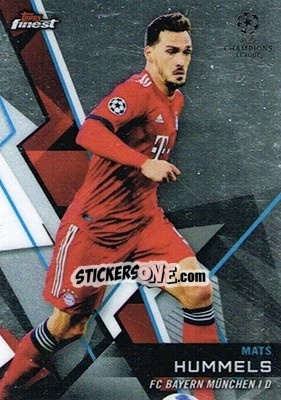 Sticker Mats Hummels - UEFA Champions League Finest 2018-2019 n. 22 - Topps