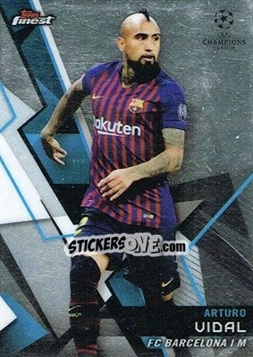 Figurina Arturo Vidal - UEFA Champions League Finest 2018-2019 - Topps