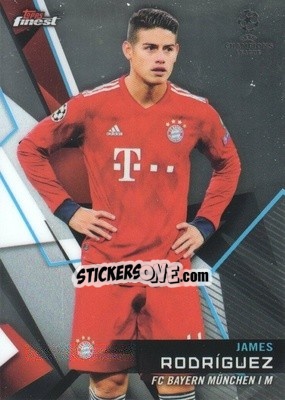 Sticker James Rodríguez - UEFA Champions League Finest 2018-2019 n. 27 - Topps