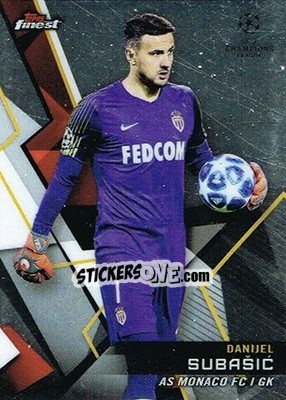 Sticker Danijel Subašic - UEFA Champions League Finest 2018-2019 - Topps