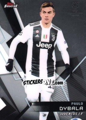 Sticker Paulo Dybala - UEFA Champions League Finest 2018-2019 n. 38 - Topps