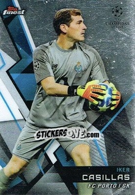 Sticker Iker Casillas - UEFA Champions League Finest 2018-2019 n. 39 - Topps