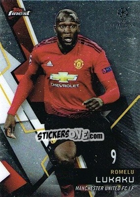 Sticker Romelu Lukaku - UEFA Champions League Finest 2018-2019 n. 46 - Topps