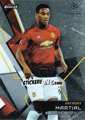Sticker Anthony Martial - UEFA Champions League Finest 2018-2019 n. 48 - Topps