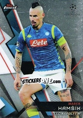 Sticker Marek Hamšík - UEFA Champions League Finest 2018-2019 - Topps