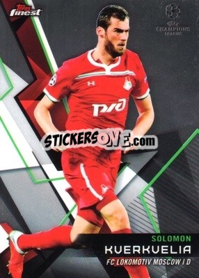 Cromo Solomon Kverkvelia - UEFA Champions League Finest 2018-2019 n. 56 - Topps