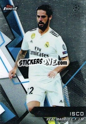 Sticker Isco - UEFA Champions League Finest 2018-2019 n. 61 - Topps